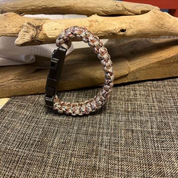 5291-HTT Paracord Bracelet Waterproof Outdoor Adjustable Survival-Desert Camo - Picture 16 of 16